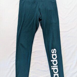 Adidas Women We Lin Leggings Collegiate Green Size Med Multi-Sport